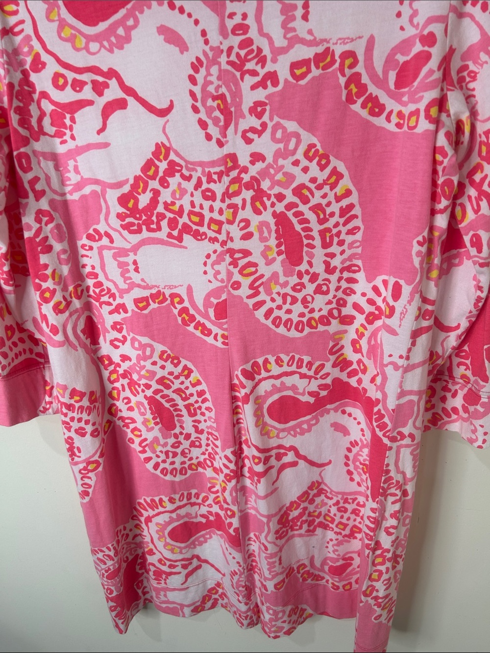 LILLY PULITZER Pink Marlow Dress Hot Coral Trunk in Love Size Large - Picture 8 of 16
